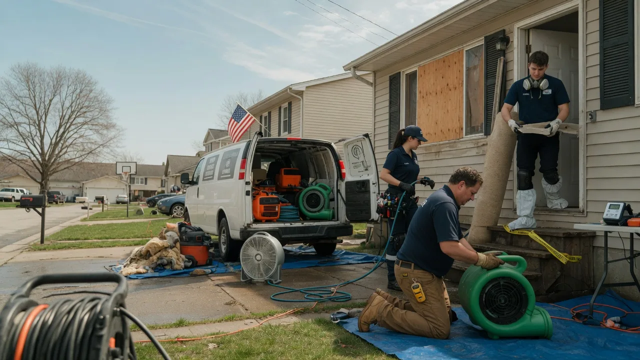 Water Damage Restoration in Florien, LA near me